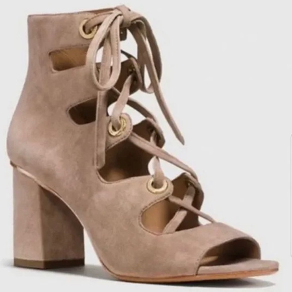 COACH PRISCILLA LUX SUEDE COLOR STONE NEW CONDITION - Picture 4 of 12